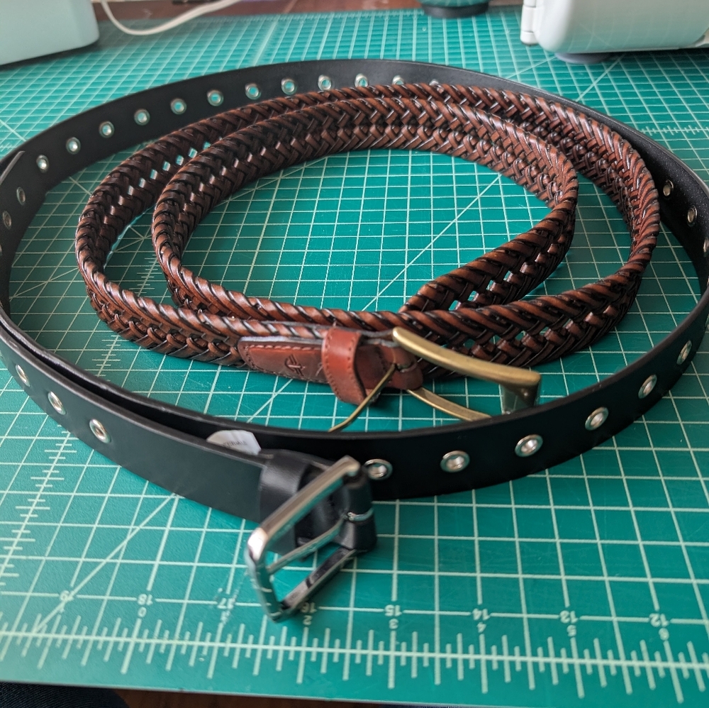 Final weeks bundle & save  Set Of By2 Belts 54" Long